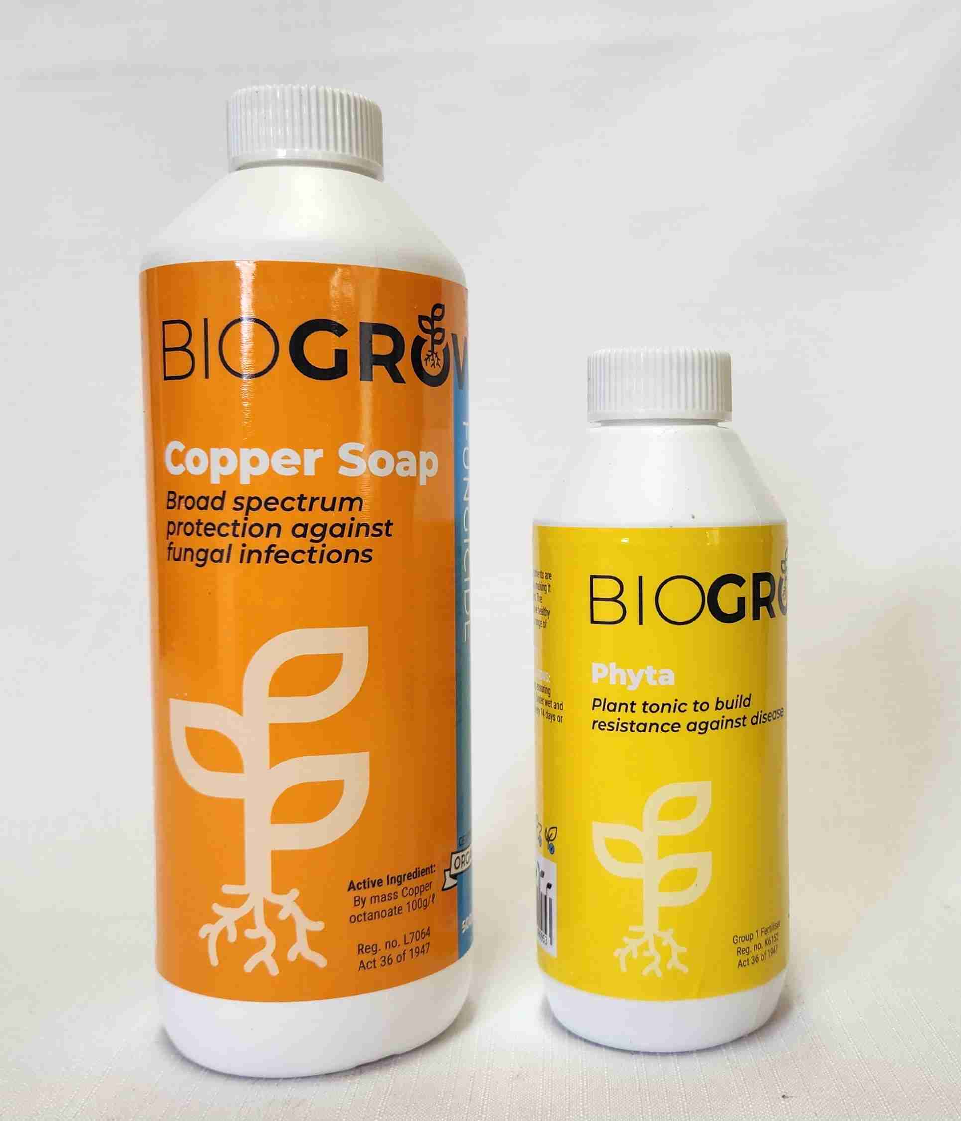 Biogrow Organic Spray Program - Control Of Fungal And Bacterial Diseases