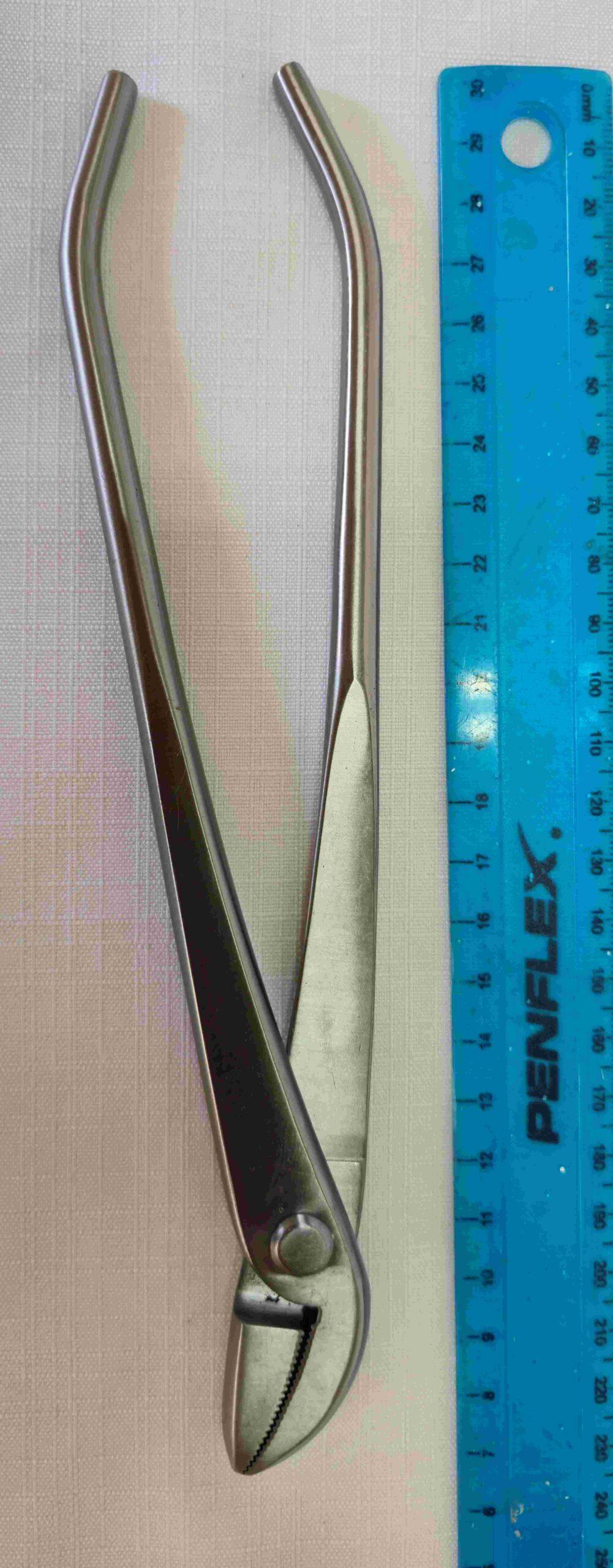 Ryuga Stainless Steel Jin Pliers Bend Head - 225mm - Image 3
