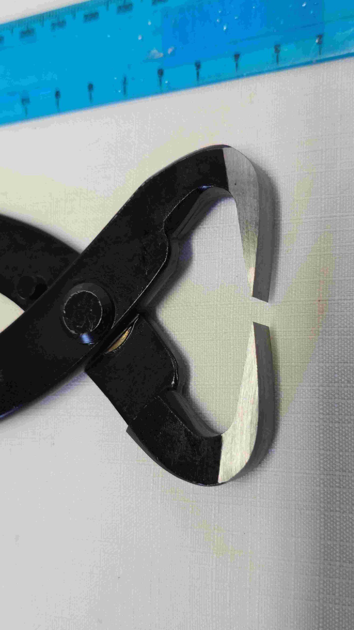 Ryuga Carbon Steel Trunk Splitter - 269mm - Image 4