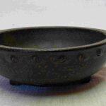 High Quality Unglazed Round Bonsai Pot 113mm