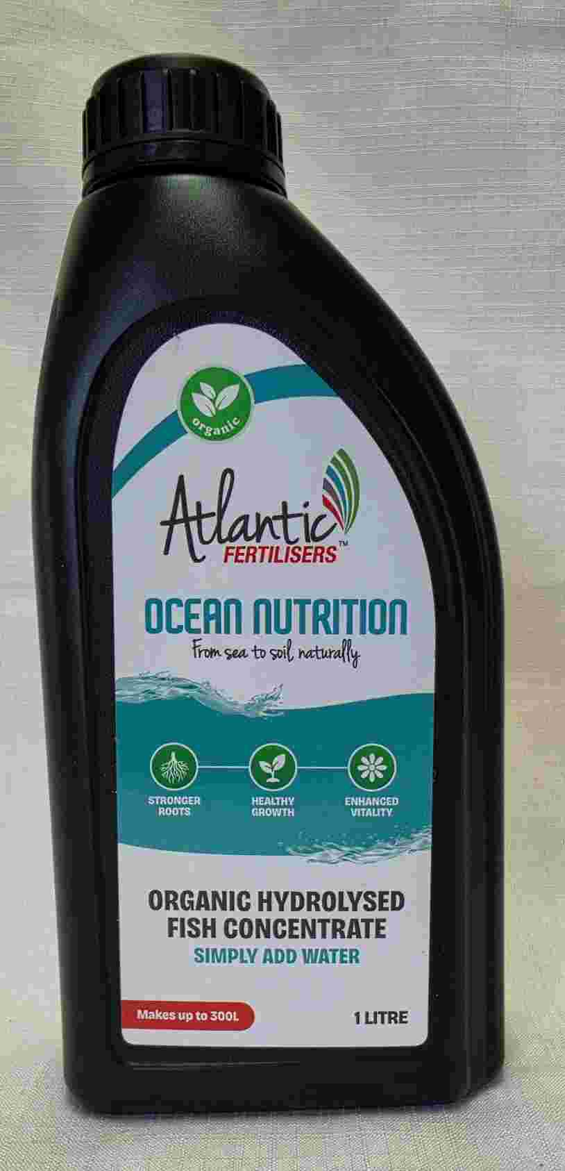 Ocean Nutrition - Broad spectrum organic fertilizer - liquid fish concentrate