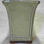 Square White Cascade Pot 190mm