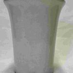 Round White Cascade Pot 190mm