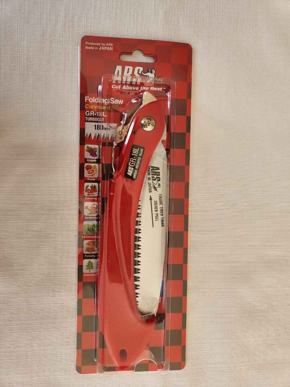 ARS GR-18L Turbocut 180mm Folding Saw